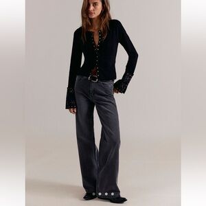 NWOT Free People Carpenter Jeans